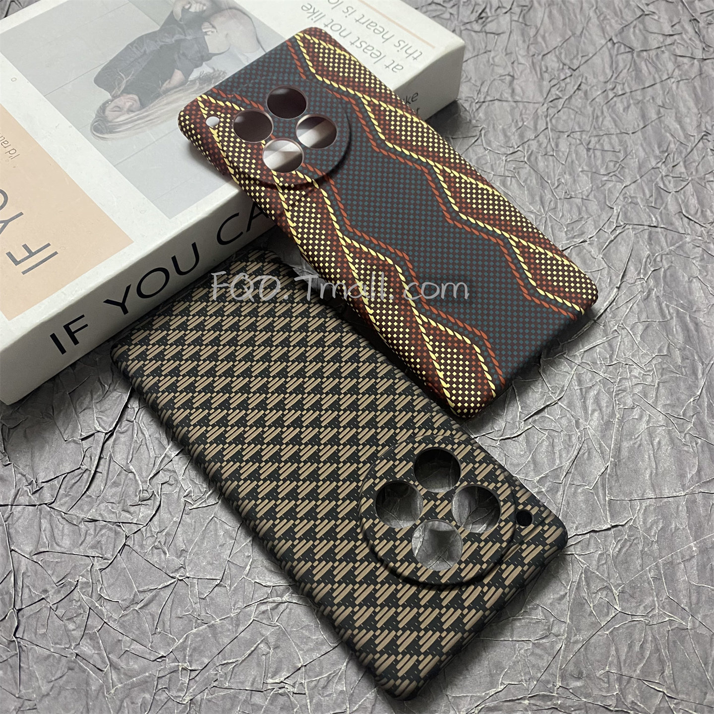 Fqo 夜光轻薄浮雕三角纹适用于OnePlus一加12手机壳潮流碳纤维纹理图案1+12磨砂肤感全包镜头精孔颗粒感硬壳,3C数码配件,手机保护套/壳,淘宝优惠券,粉丝福利购,淘宝优惠卷