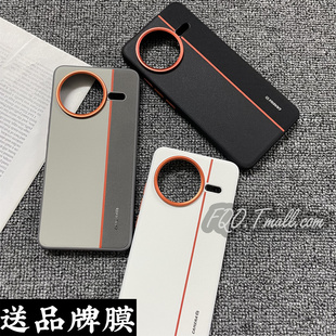 Fqo 适用红米K80手机壳金属镜头磨砂素皮RedMi k80Pro散热防滑三拼金甲简约ins风软边超薄裸机防摔男女保护壳