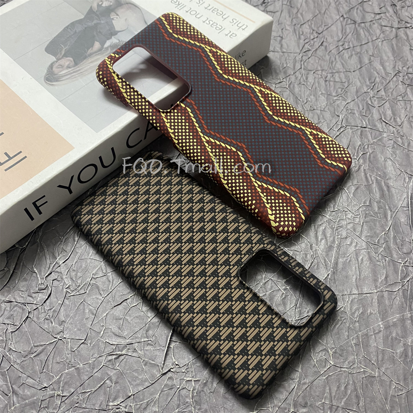 Fqo 适用华为P40pro手机壳凯夫拉纹理夜光浮雕三角纹p40高级感全包边大孔保护套散热超薄硬壳磨砂碳纤维纹理,3C数码配件,手机保护套/壳,淘宝优惠券,粉丝福利购,淘宝优惠卷