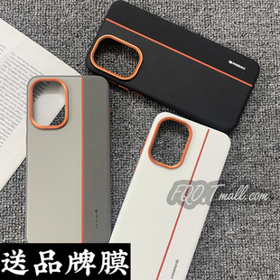 Fqo 适用一加1+ACE6手机壳三拼金甲金属镜头磨砂素皮魔术1+ace6新款散热防滑简约ins软边超薄裸机防摔潮流套