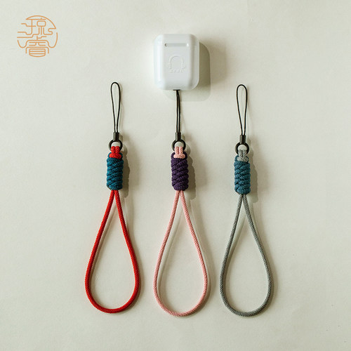 琼睿手工编织苹果手机绳airpodspro耳机挂绳ins手腕手机挂绳u盘防丢挂件绳手机链挂饰手机壳挂绳高级简约