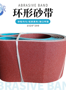 剑威X216木工砂带强力金属砂带1520x200砂带机砂带定做坦克砂带机