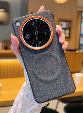 适用OPPOFindX8Pro手机壳布纹高级OFindX8s+磁吸皮套OFindX8ultra保护套奢华简约个性时尚超薄全包防摔手机套