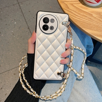 适用于vivos18e手机壳新款小香风斜挎背包链女款vivo s18e个性时尚高级感手机套超薄镜头全包防摔保护套