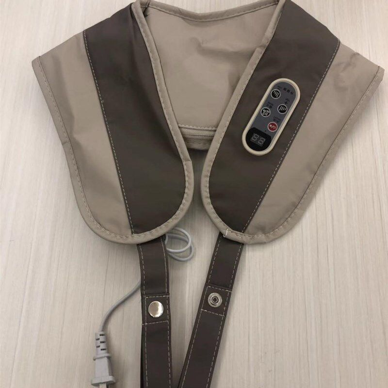 劲肩颈椎肩背按摩器仪敲打乐披肩式颈肩电动自动锤加热家用捶背机