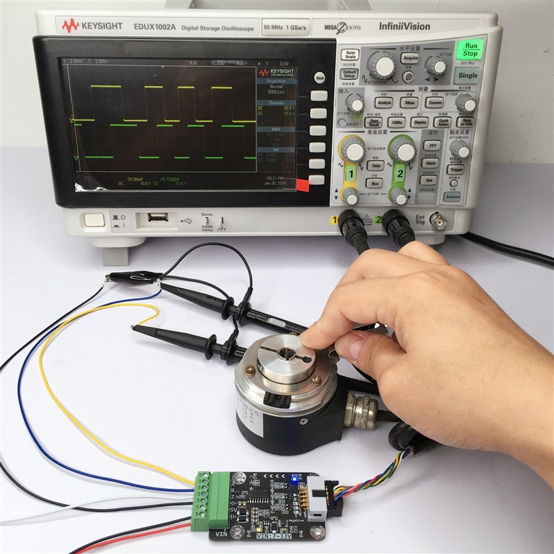 SICT-102 差分差动长线驱动信号编码器转单端电压信号AM26C32