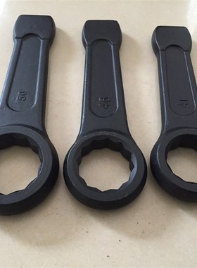 重型锻压发黑敲击梅花扳手27M30M32M34M36M38M41M46M50M55M60M65m