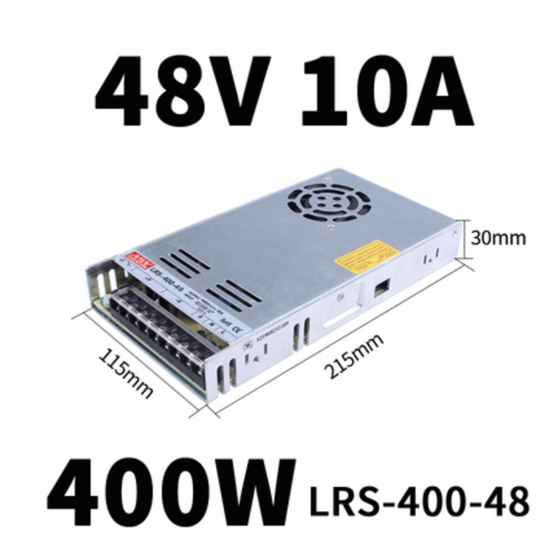 超薄LRS-350/200/100/50开关电源220转DC24V12VDC5V明纬48v变压器