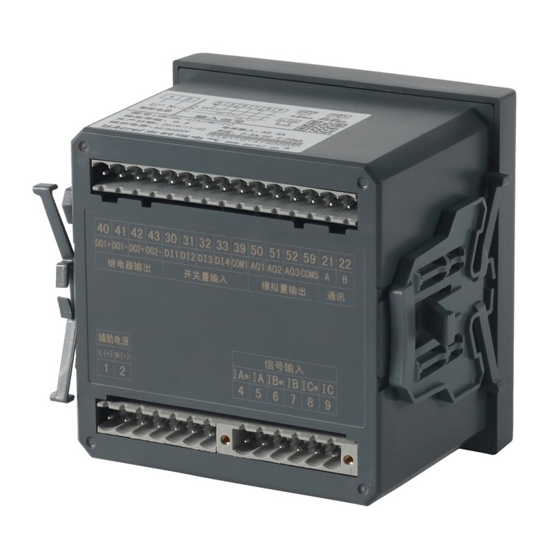 AMC96-AI3/C安科瑞方p形96*96mm三相电流表开孔88*88mm带通讯RS48