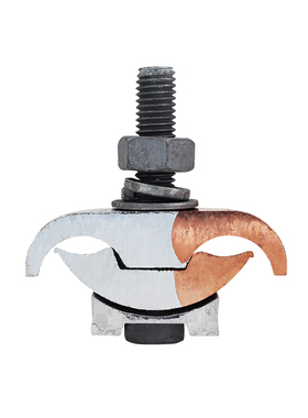 JBTL50-240金具异形线夹 铜铝并沟线夹跨径分支线夹紧固件240平方