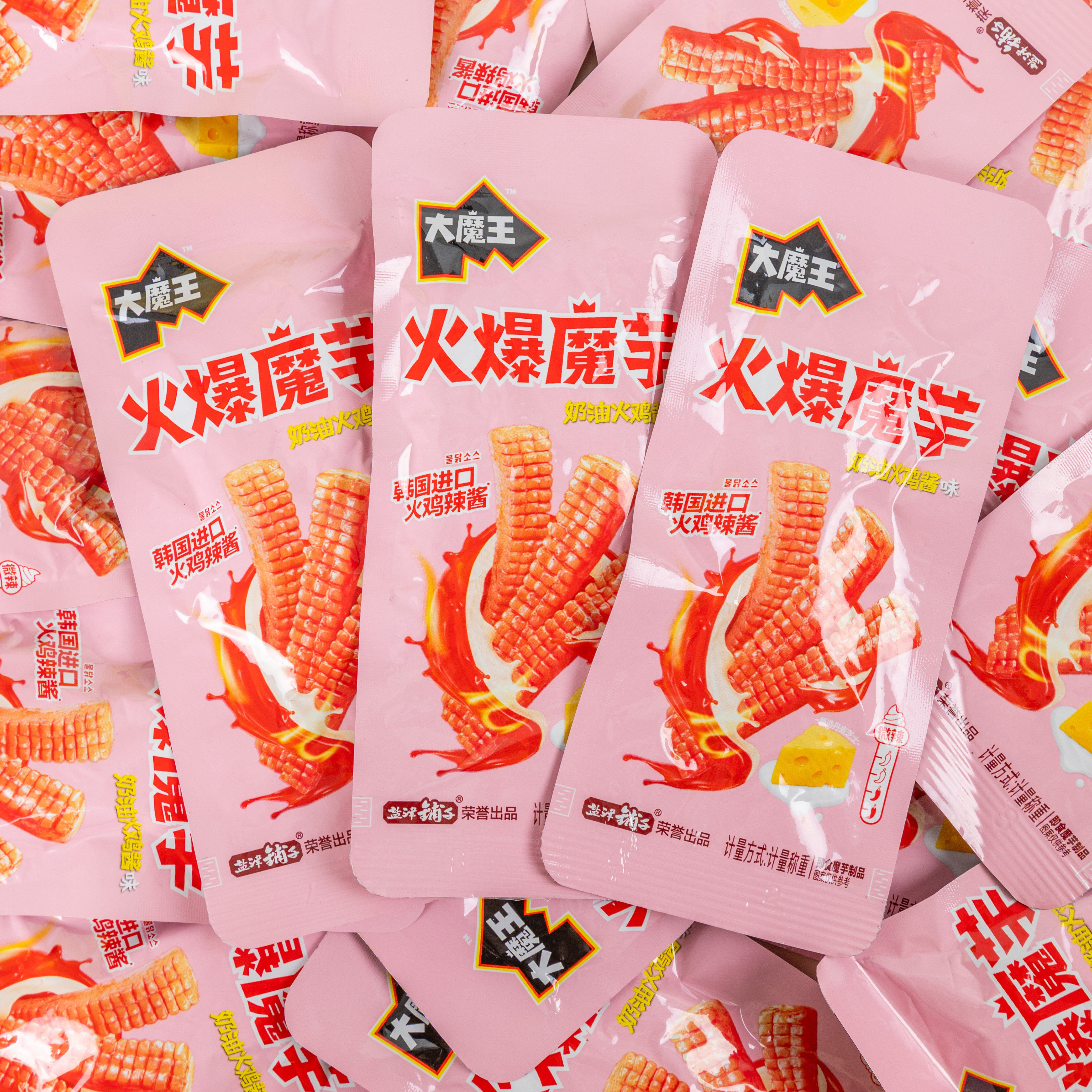 盐津铺子大魔王火爆魔芋丝奶油火鸡面酱魔芋爽素毛肚解馋小零食