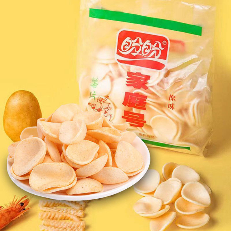 盼盼家庭号薯片耐吃解馋小零食办公室休闲食品袋装膨化怀旧零食