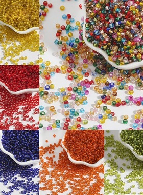 glass rice beads, handmade DIY bracelet, necklace accessorie