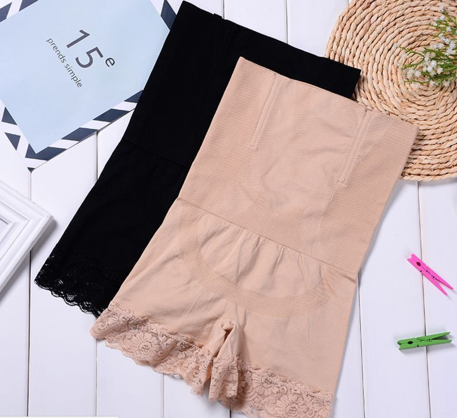 SH- Lady high waist lift buttocks seamless body shaper unde