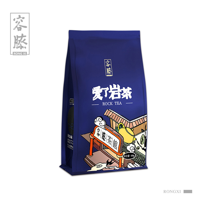 容膝爱了岩茶武夷岩茶正宗九窨特级浓香型岩茶自饮散茶袋装100g