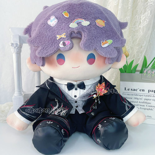 （预售）颂歌祈遇 祁煜婚卡潮汐屿恋与深空20cm40cm棉花娃娃娃衣