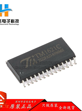 原装 TM1621C(TA2101B)新版本SOP-28内存映象和多功能的LCD驱动器