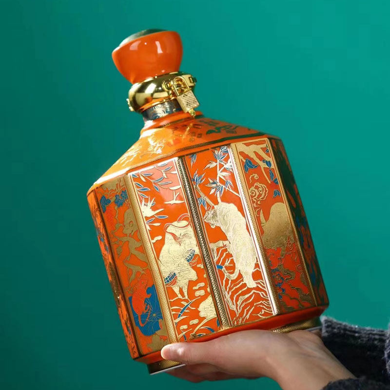 陶瓷艺术酒瓶家用陶瓷酒壶