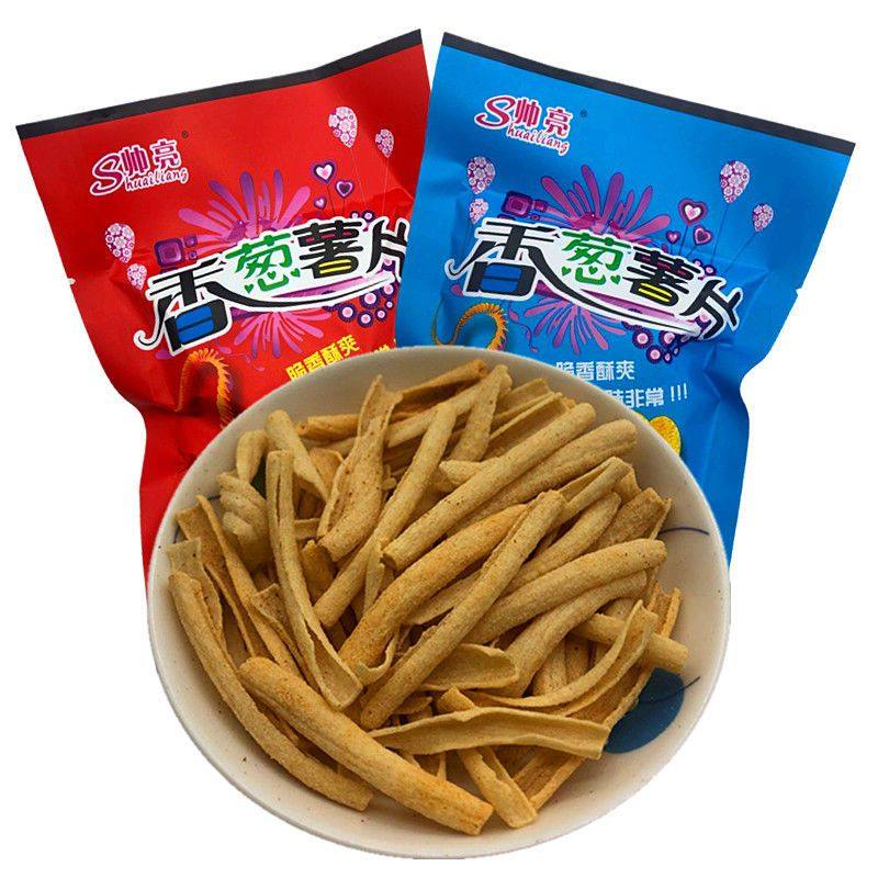 。香葱薯片葱油薯片儿时经典怀旧膨化小零食80后90后,零食/坚果/特产,膨化食品,淘宝优惠券,粉丝福利购,淘宝优惠卷