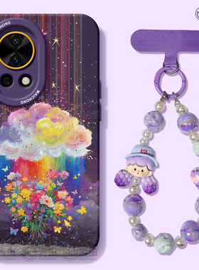 适用华为nova14手机壳女款nova13pro保护套全包novo12硅胶9防摔8高级7se活力版6彩色11个性ultra云朵hi软外壳