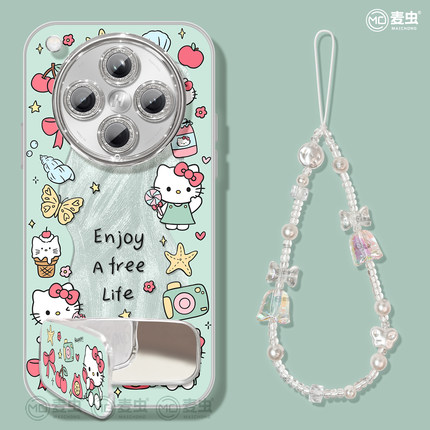 适用oppofindx8s手机壳女款findx9保护套x7硅胶ultra全包s+防摔reno14镜头膜13镜面KT猫oppo支架pro新款a96软