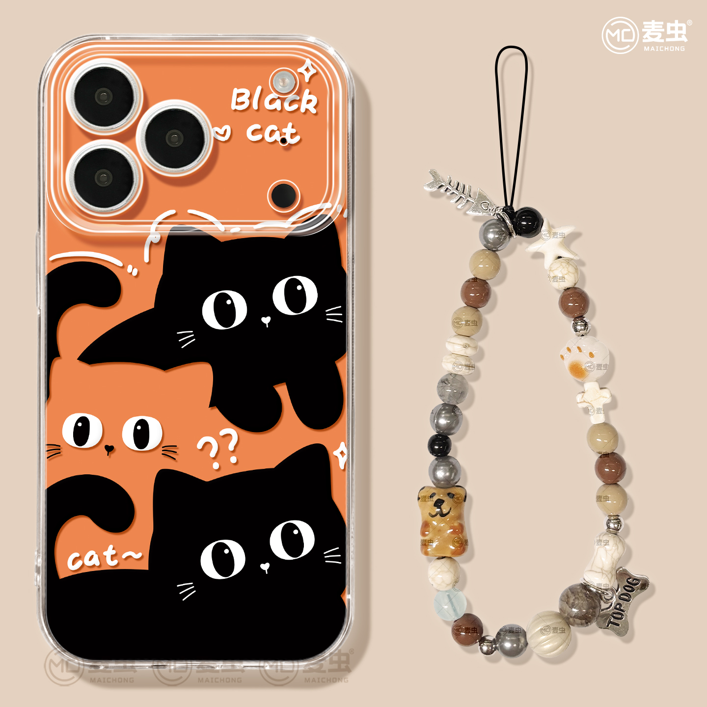 适用苹果17手机壳女款iphone16pro保护套13mini全包14防摔11/12/xs软外壳7plus硅胶8高级15好看se叠叠猫咪max