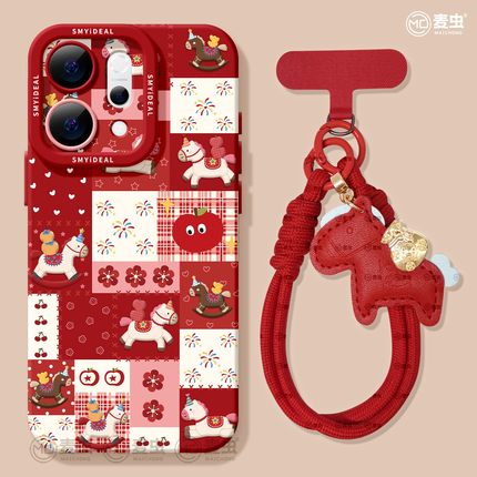 适用opporeno15手机壳女款reno14pro+保护套13全包9pro硅胶8防摔reno7se高级oppo软壳12格子11外壳小马10新年