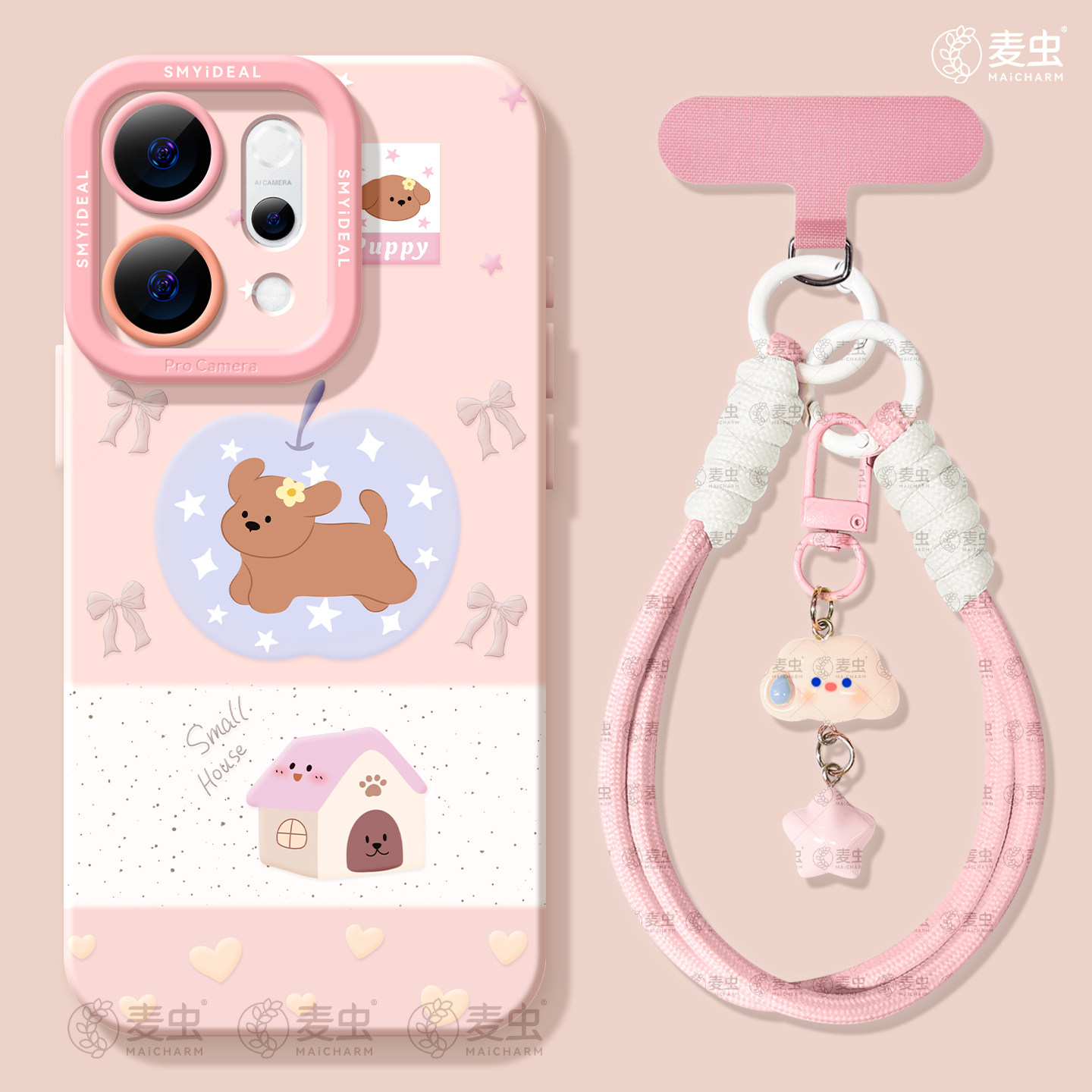 适用opporeno15手机壳女款reno14pro+保护套13全包9pro硅胶8防摔reno7se高级oppo软壳12卡通11外壳小狗10好看