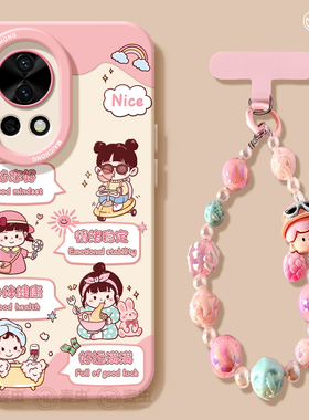 适用华为nova14手机壳女款nova13pro保护套全包novo12硅胶9防摔8高级7se活力版6女孩11可爱ultra卡通hi软外壳