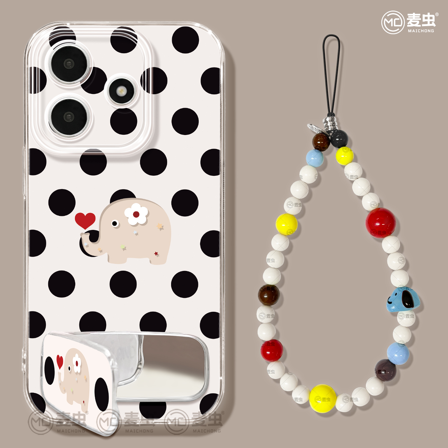 适用红米note15pro手机壳女款note14保护套小米透明note11pro硅胶防摔13por+全包redmi波点12turbo软超火小象