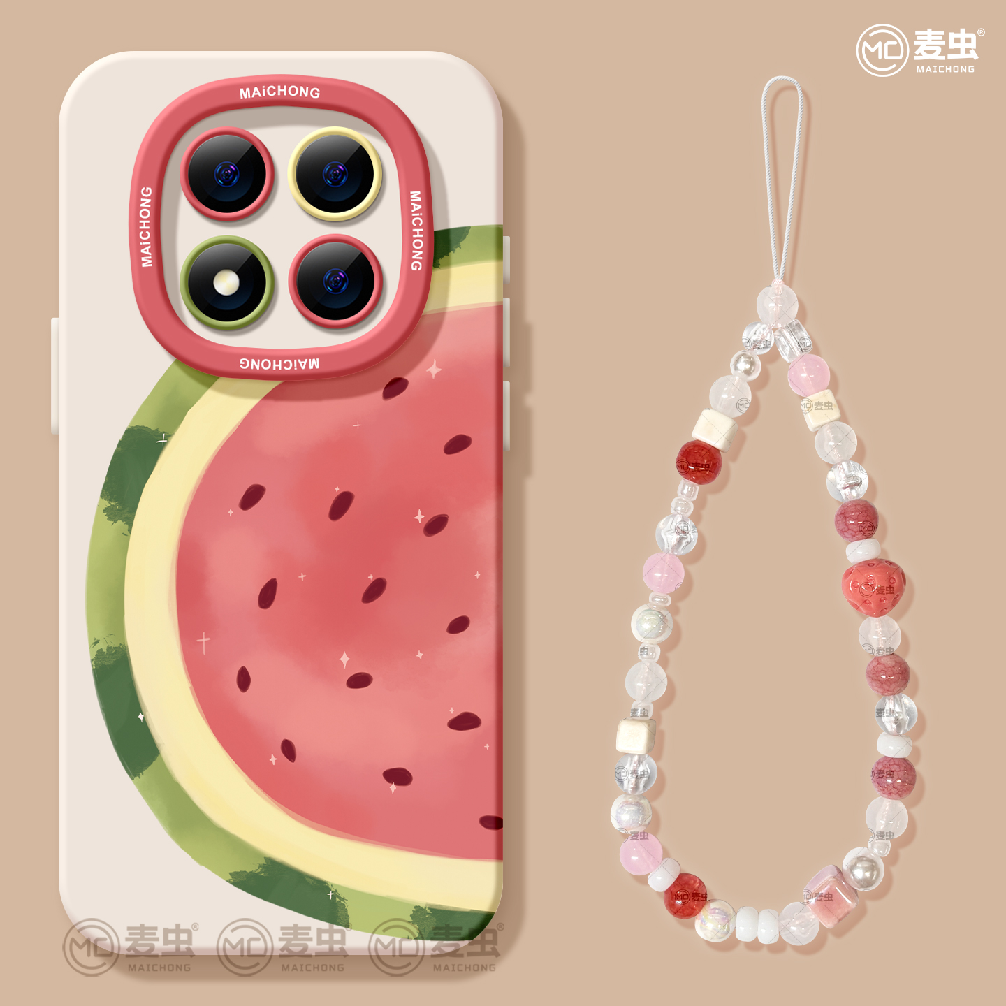 适用红米note14pro手机壳女款note13保护套小米高级note11pro硅胶防摔10por+全包redmi卡通12turbo软好看西瓜