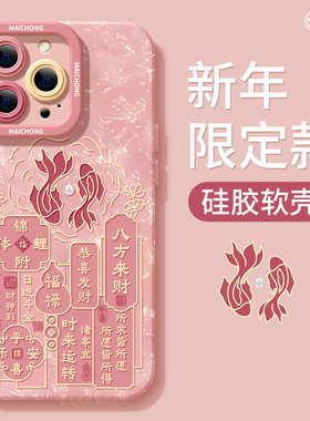 适用苹果17手机壳女款iphone16pro保护套13mini全包14防摔11/12/xs软外壳7plus硅胶8磨砂15本命se蛇年max锦鲤