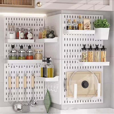 洞洞板免打孔安装配件齐全