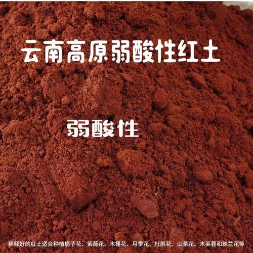 红土种植土种花种菜茶花杜鹃花三角梅用土柑橘营养土通用型兰花土