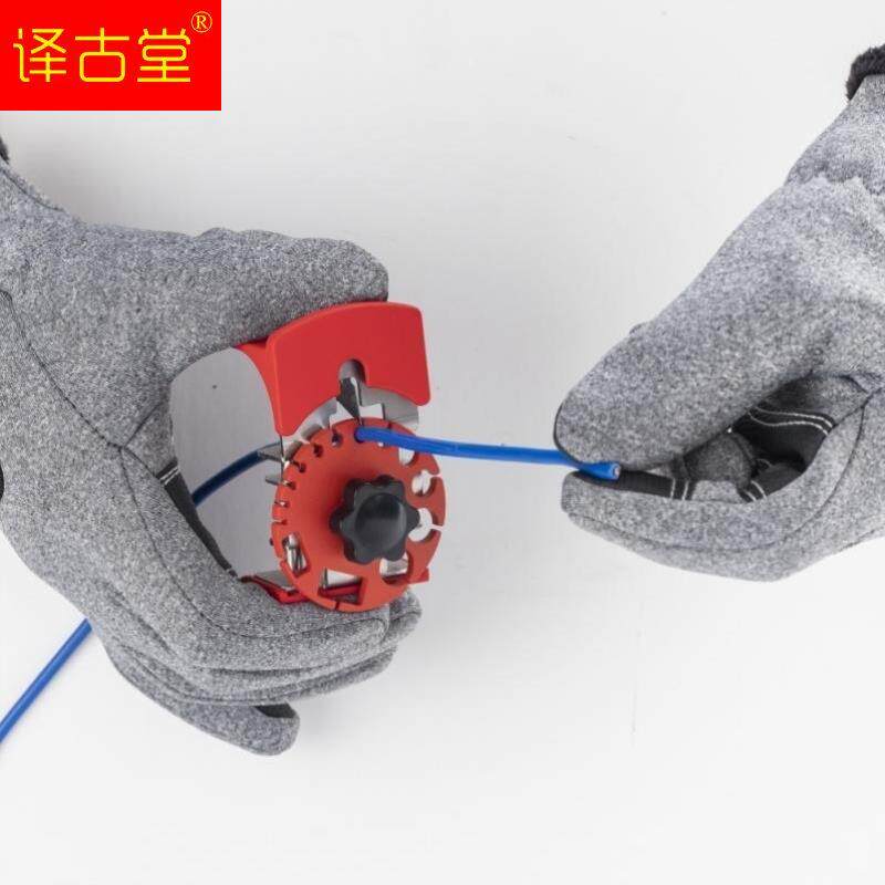2022手持便携式电线剥线器电工神器快速去皮剥离器铜线电缆剥皮器