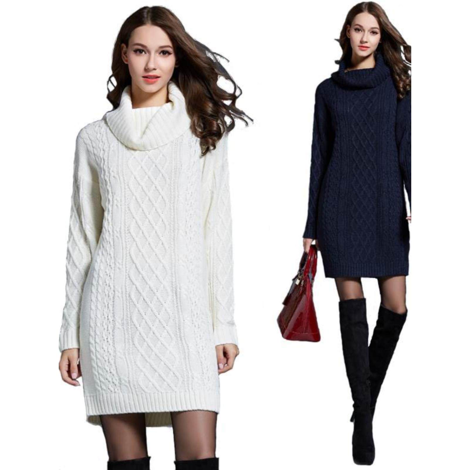 winter dress for women plus size maxi dresses long Sweater