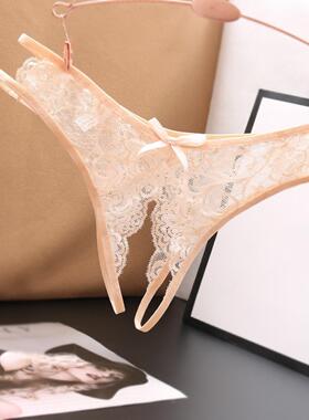 Women Lace Open Crotch Panties Underwear Sexy LingerieBrief