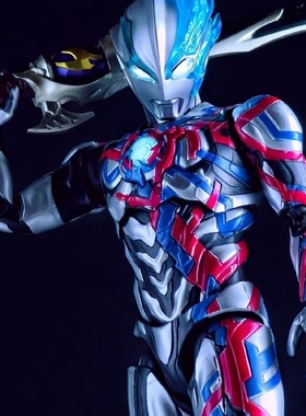 shf布莱泽奥特究极闪耀赛罗曼泽塔关节超可动人偶摆件act男生手办