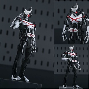 毁灭者亚克01假面骑士零一金属蝗虫关节可动极狐现货手办模型玩具
