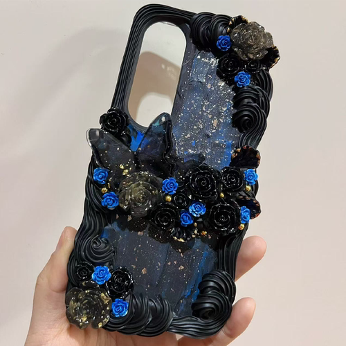 暗黑风格奶油胶手机壳