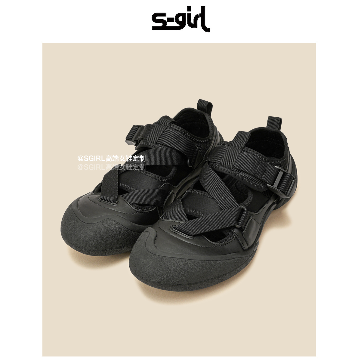 SGIRLTWTW玛丽珍运动凉鞋女夏季