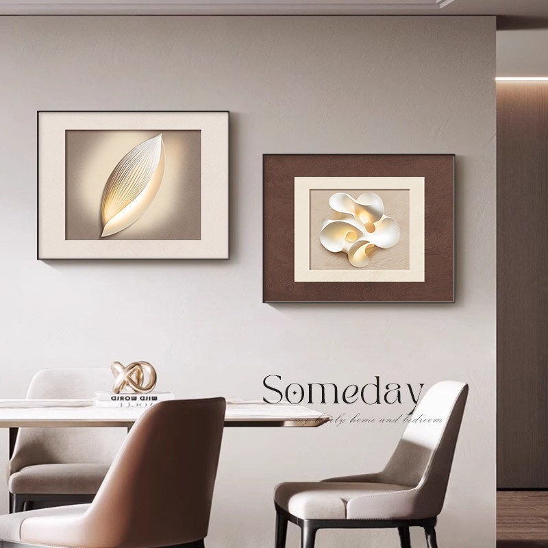 现代简约电表箱装饰画2026新款轻奢高级感配电箱遮挡电闸开关挂画