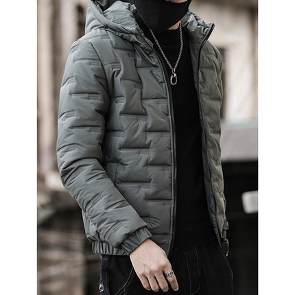 yishion以纯官方网店铺正品男款羽绒棉服男士短款冬时尚简约休闲