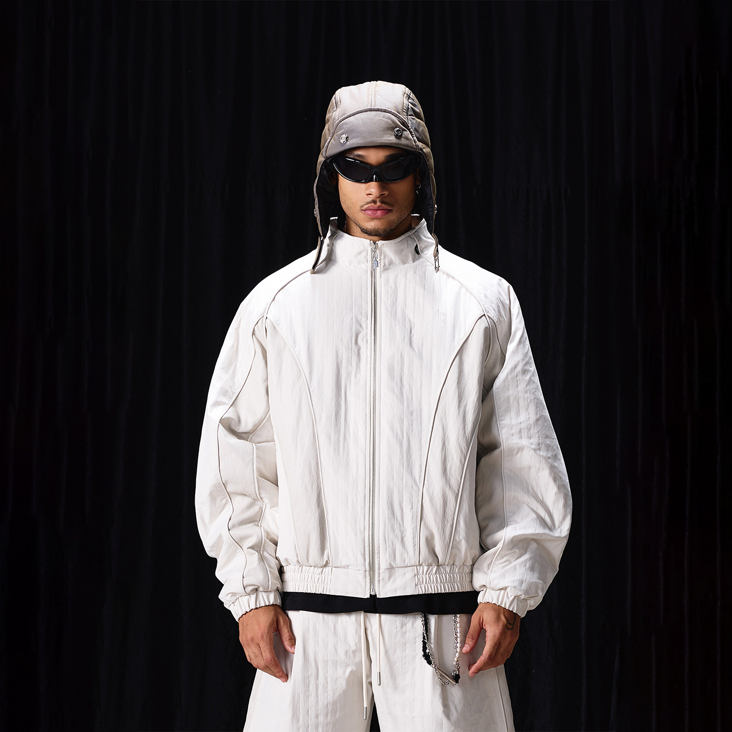 LABT拼接结构运动棉衣