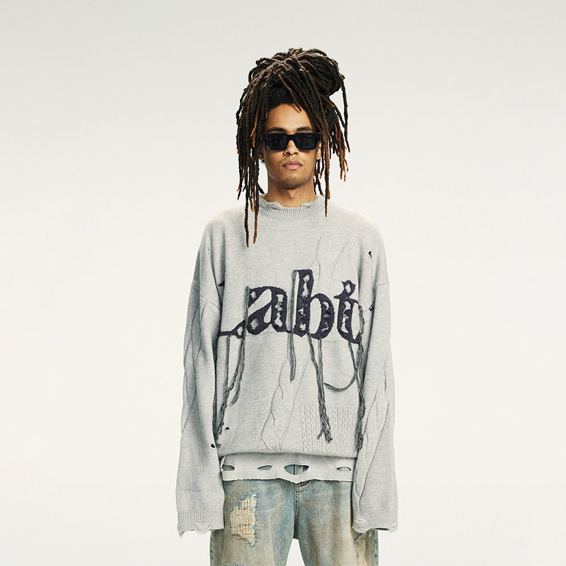 LABT掉线毛衣男女同款