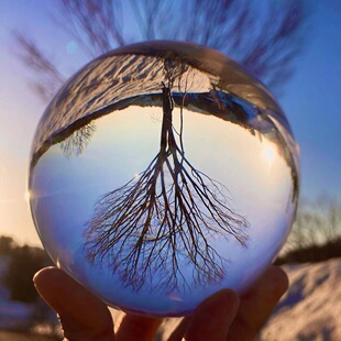 光学玻璃反射球，K9水晶球，装饰摄影球 家庭客厅办公室装饰