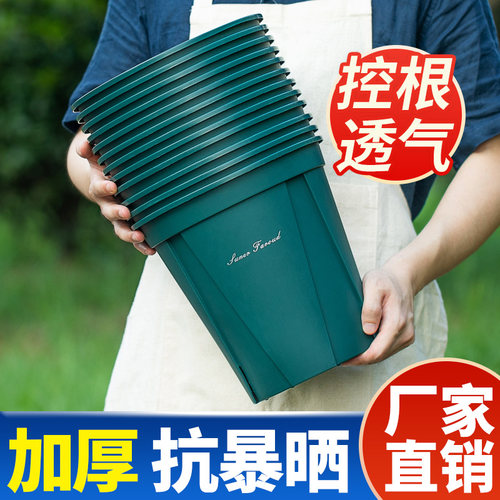 塑料青山盆绿萝月季加厚创意