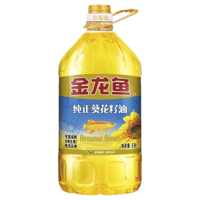 金龙鱼纯正葵花籽油5升