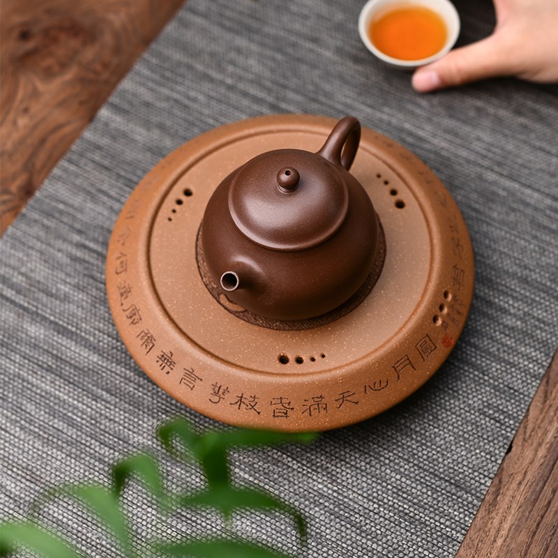 全纯手工宜兴原矿老紫泥紫砂壶泡茶壶家用功夫茶具潘壶单壶170cc