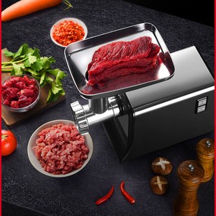 精选绞肉机电动多功能全自动不锈钢灌香肠家用腊肠机灌肠机器小型